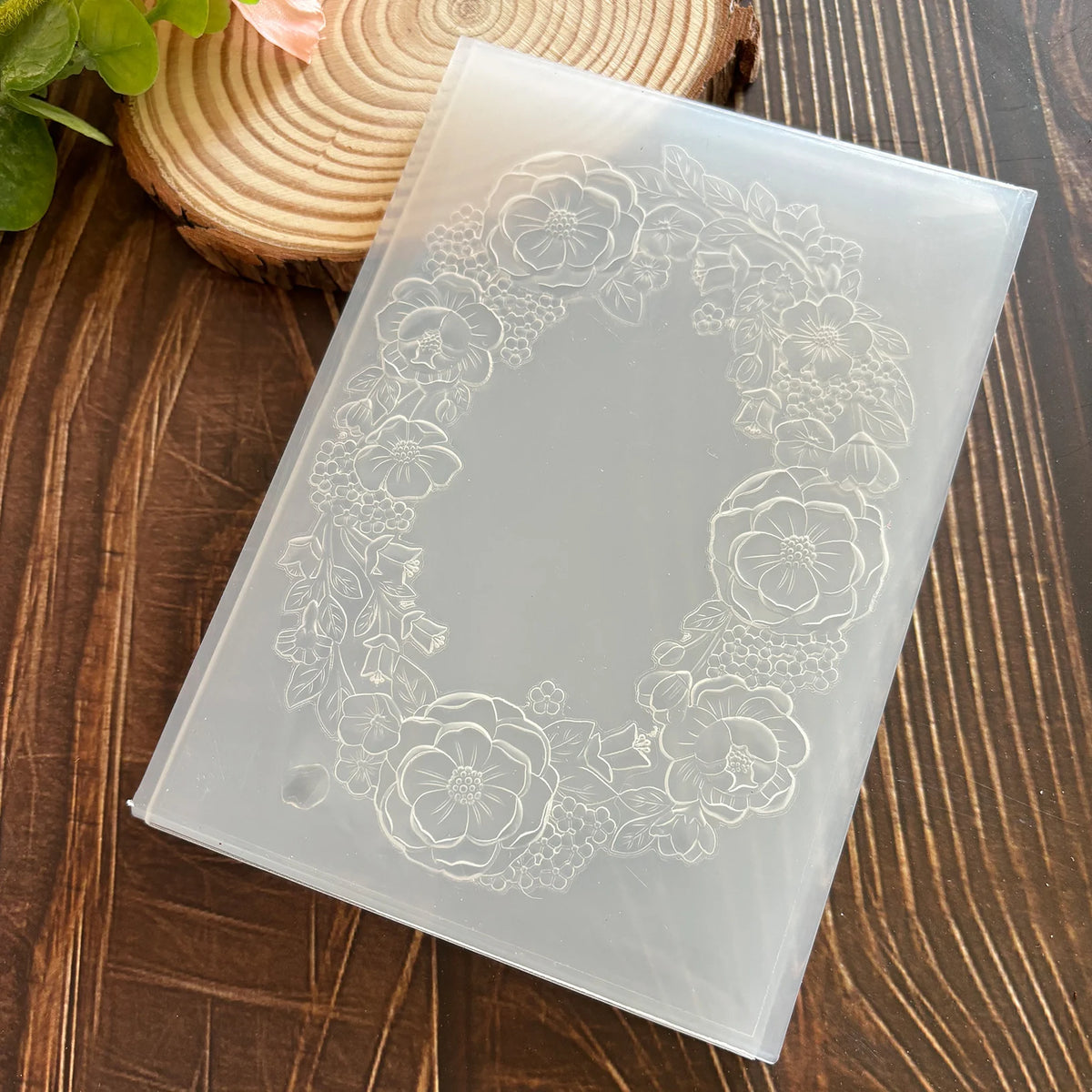 BotanicalBloom™ — Dossier d’Embossage 3D Floral pour Créations & Scrapbooking