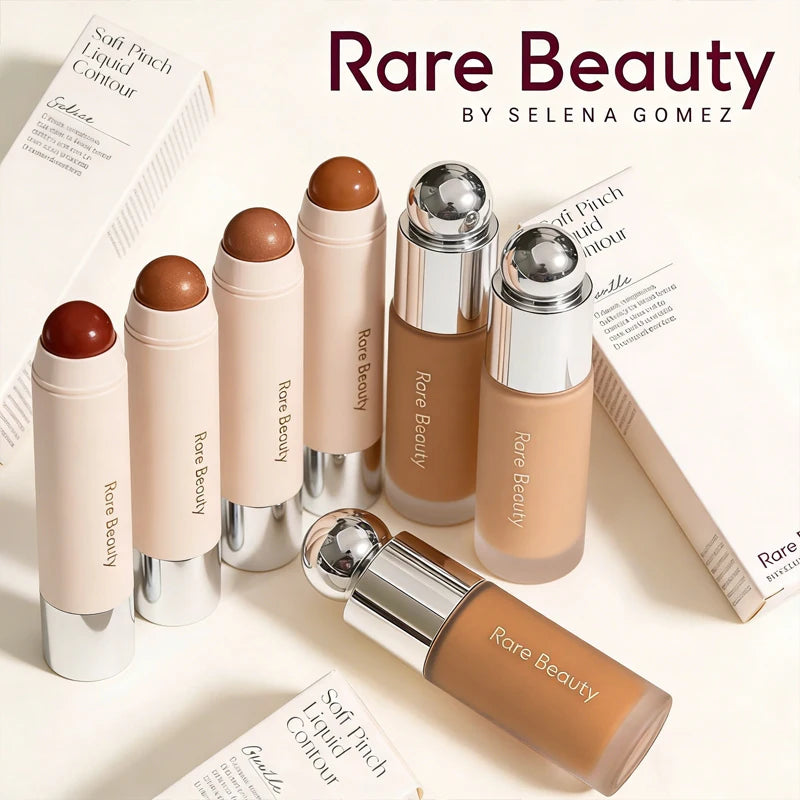 Stick Maquillage 3-en-1 — Contour, Blush & Highlighter Liquide, Fini Naturel & Waterproof