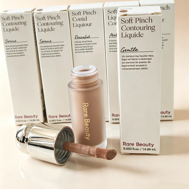 Stick Maquillage 3-en-1 — Contour, Blush & Highlighter Liquide, Fini Naturel & Waterproof