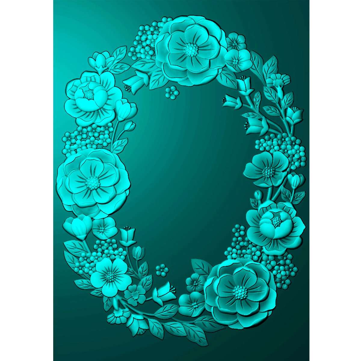BotanicalBloom™ — Dossier d’Embossage 3D Floral pour Créations & Scrapbooking