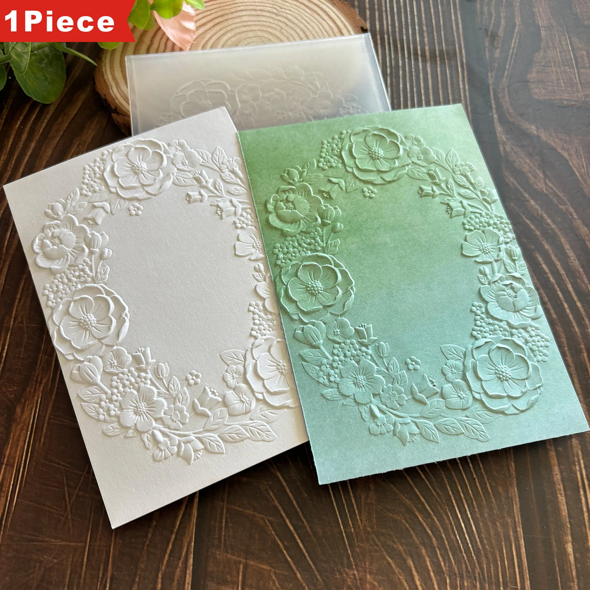BotanicalBloom™ — Dossier d’Embossage 3D Floral pour Créations & Scrapbooking