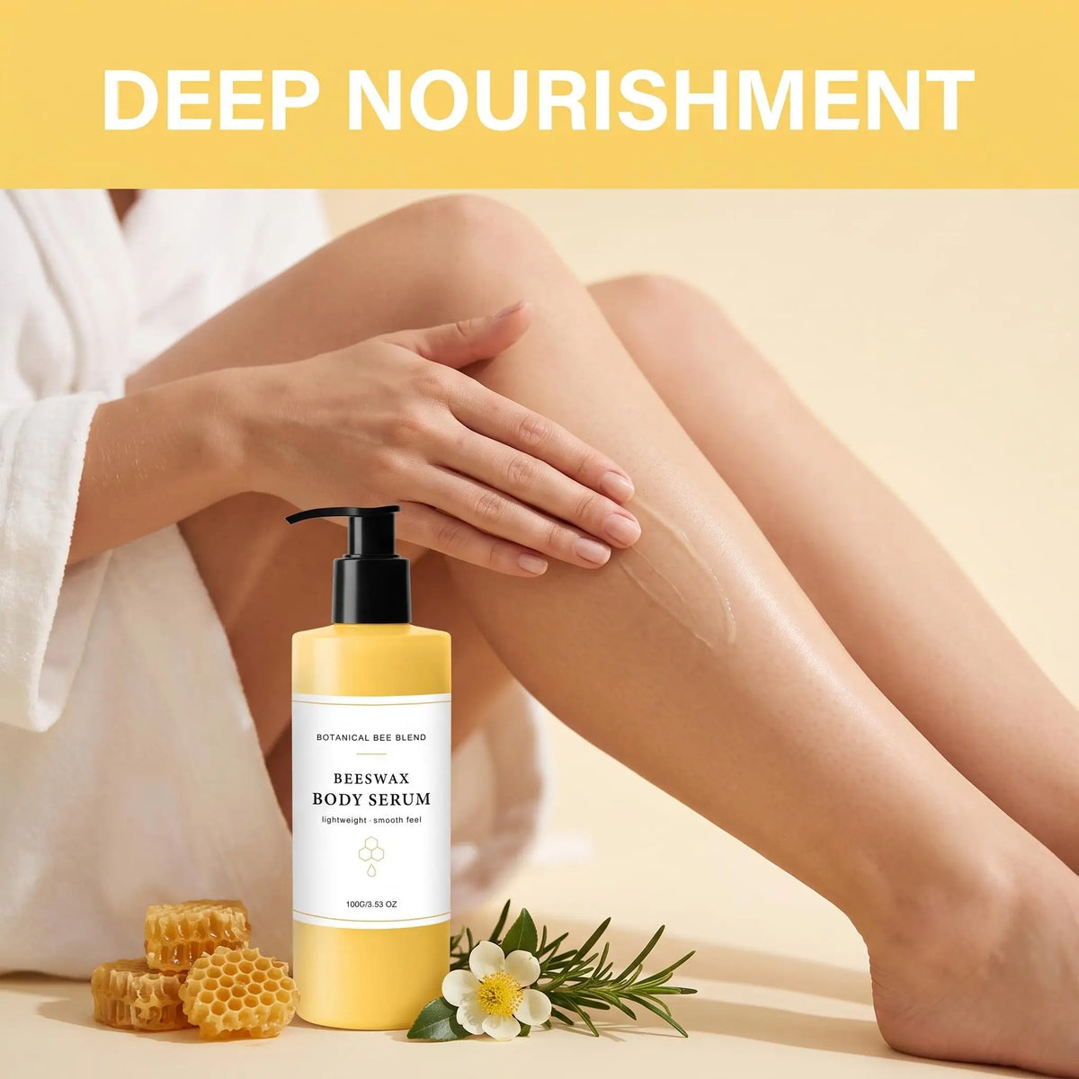GlowSilk™ — Sérum-Huile Corps Hydratant & Éclat